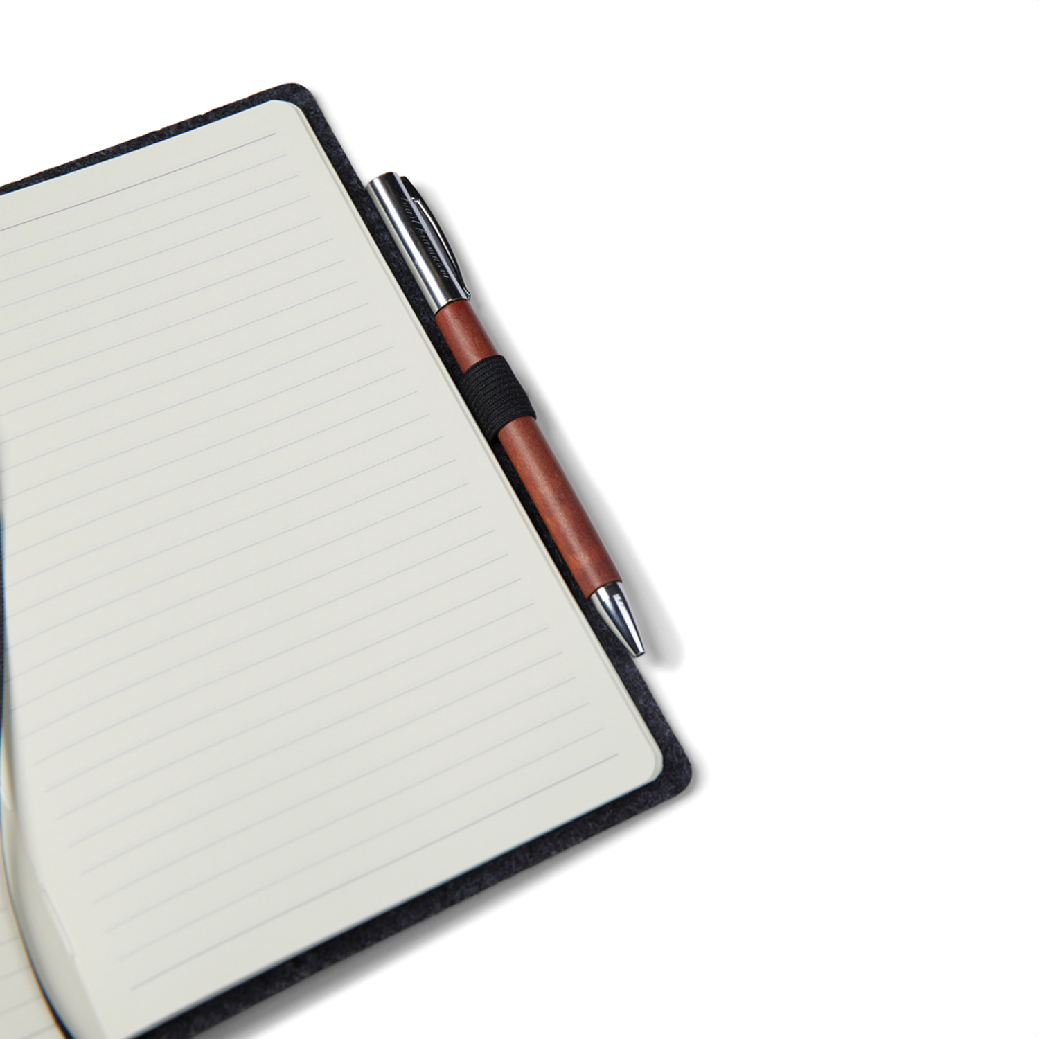 Блокнот VINGA Albon из переработанных фетра и бумаги GRS, А5-7