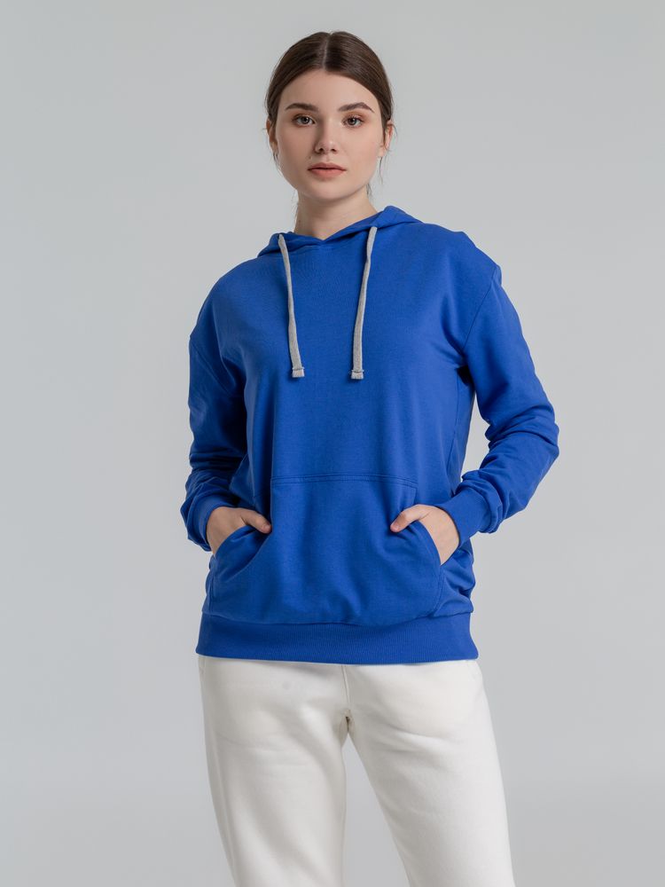 Толстовка с капюшоном Unit Kirenga, ярко-синяя-5