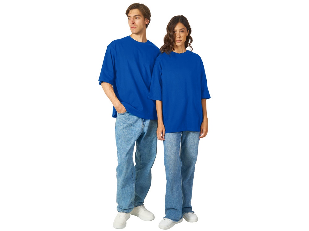 Футболка Berlin к/р оверсайз, 100% хлопок, 180гр, классический синий-5