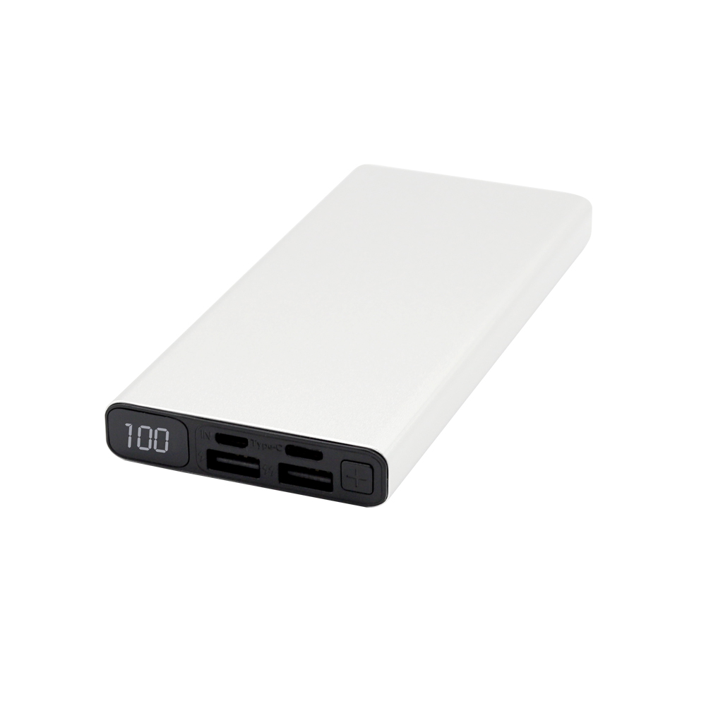 Внешний аккумулятор Höginn в металлическом корпусе, Серый-0