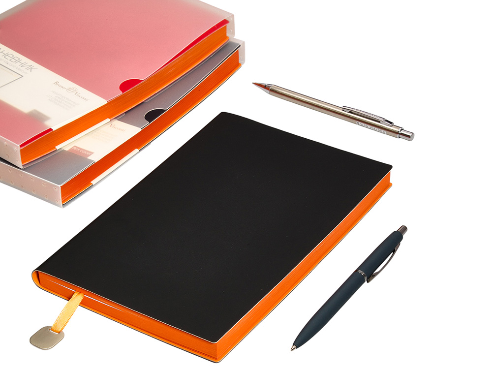 Ежедневник А5 недатированный Mercury, черный-9