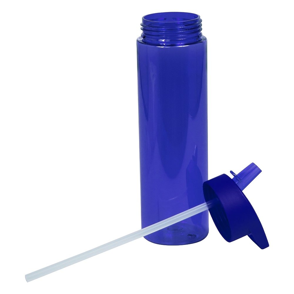 Пластиковая бутылка Norway, Синий-4