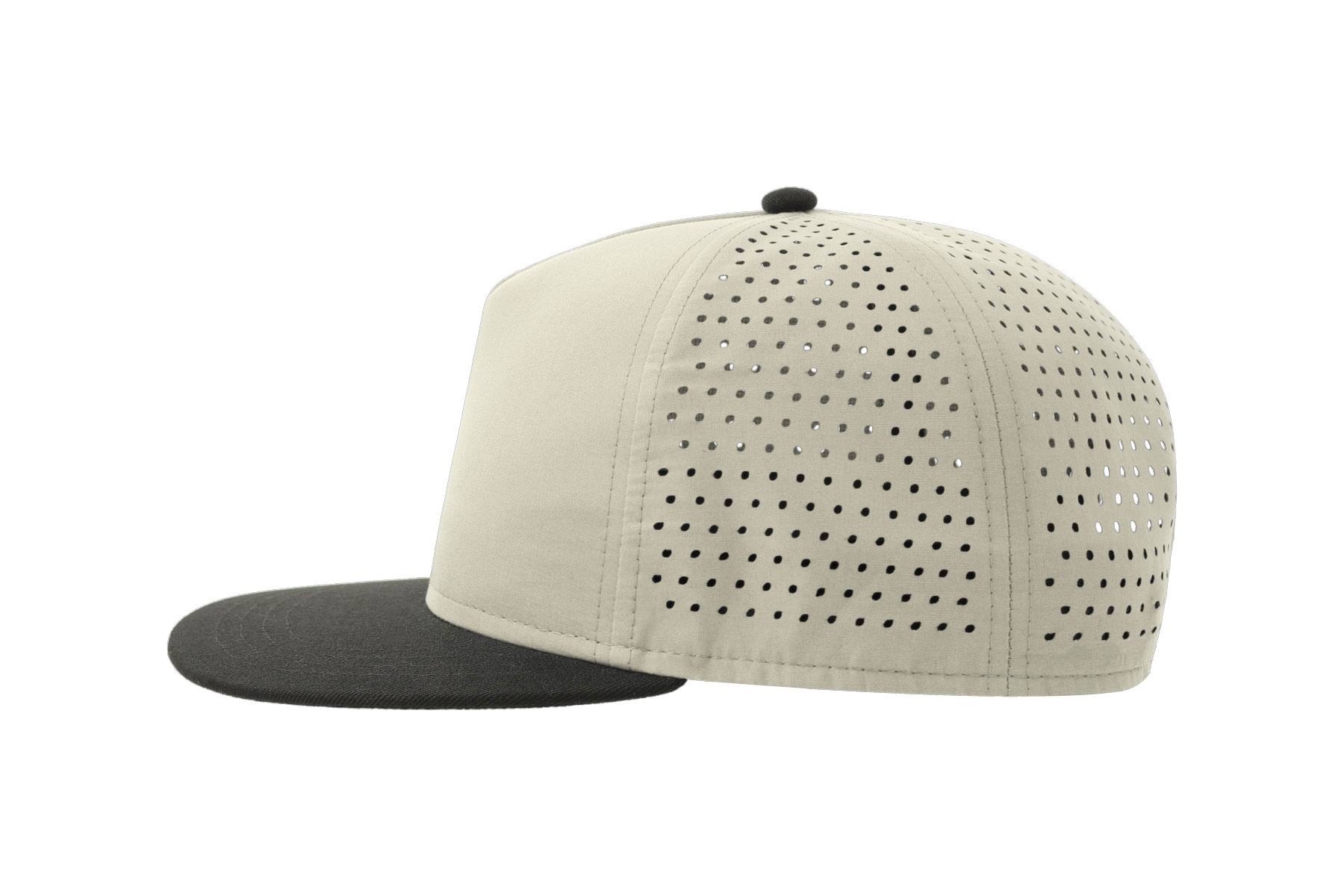 Бейсболка BANK FIVE-S, 5 клиньев, пластиковая застёжка, светло-серый-7