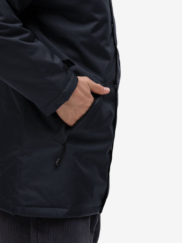 Куртка на стеганой подкладке Robyn, темно-синяя-4