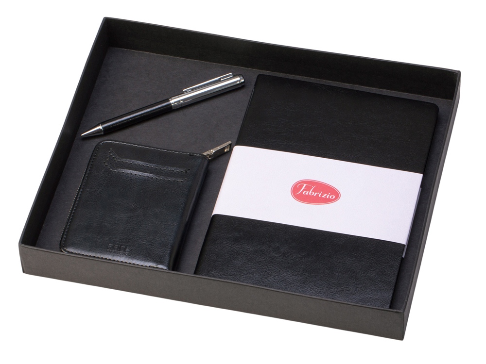 Подарочный набор Fabrizio Large, черный-2