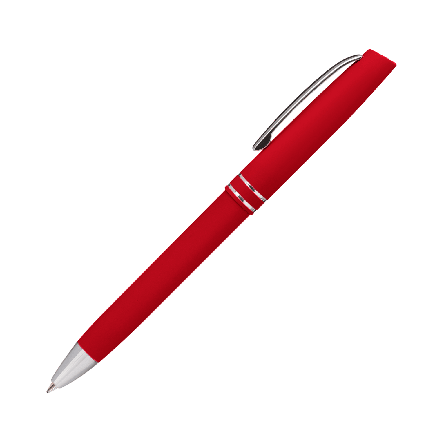 Шариковая ручка Consul, красная-0