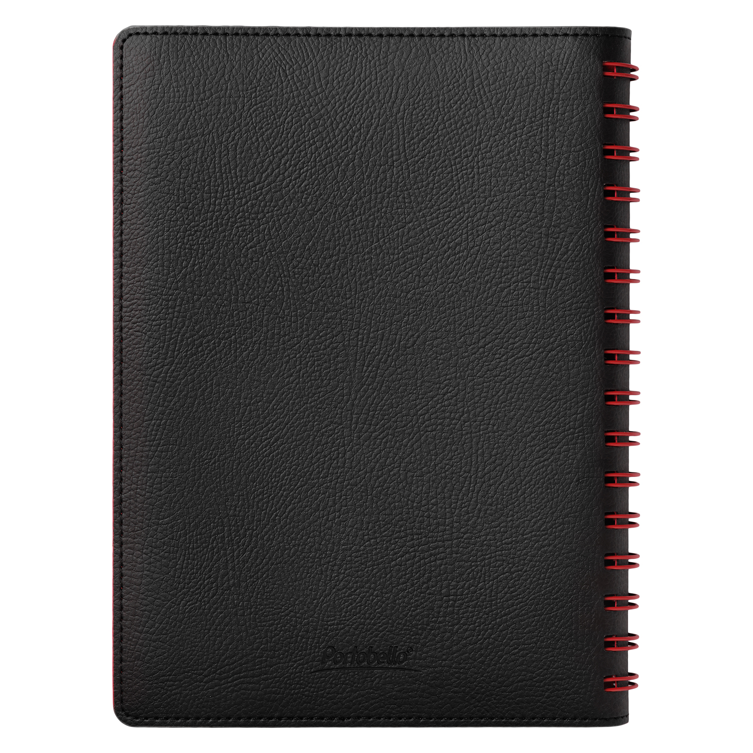 Ежедневник Виста (Vista) недатированный, черный/красный-3