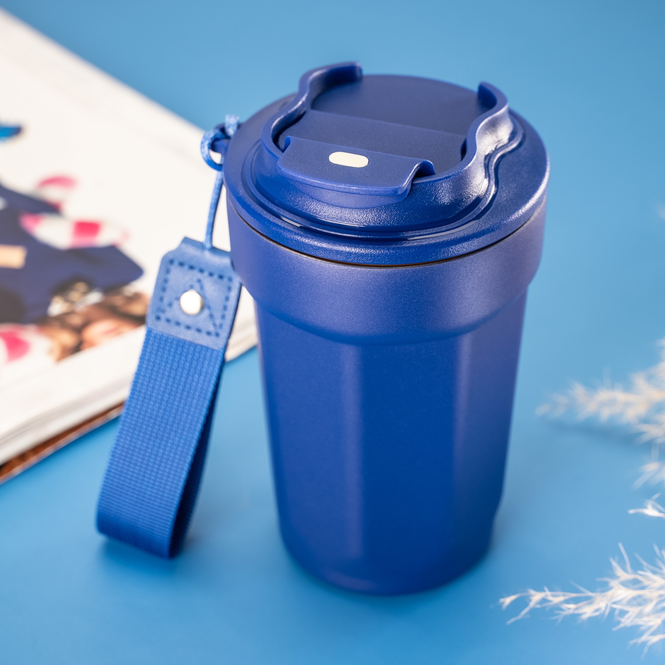 Термостакан TEDGE (синий)-10