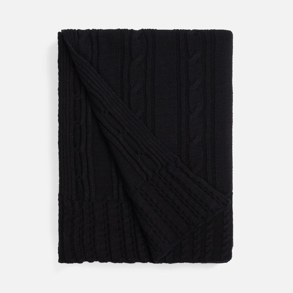 Плед Remitti, черный-0