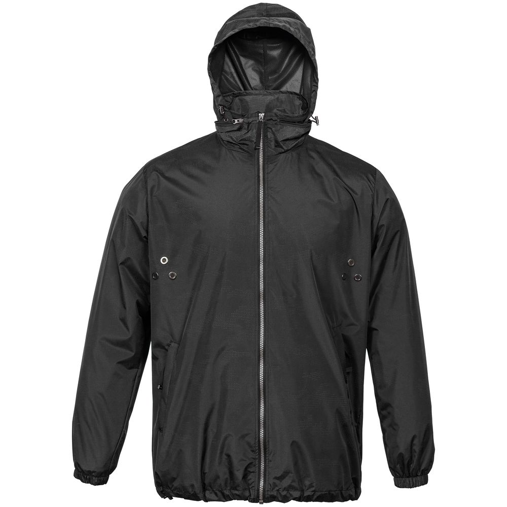 Ветровка светоотражающая Lattvind, черная-2