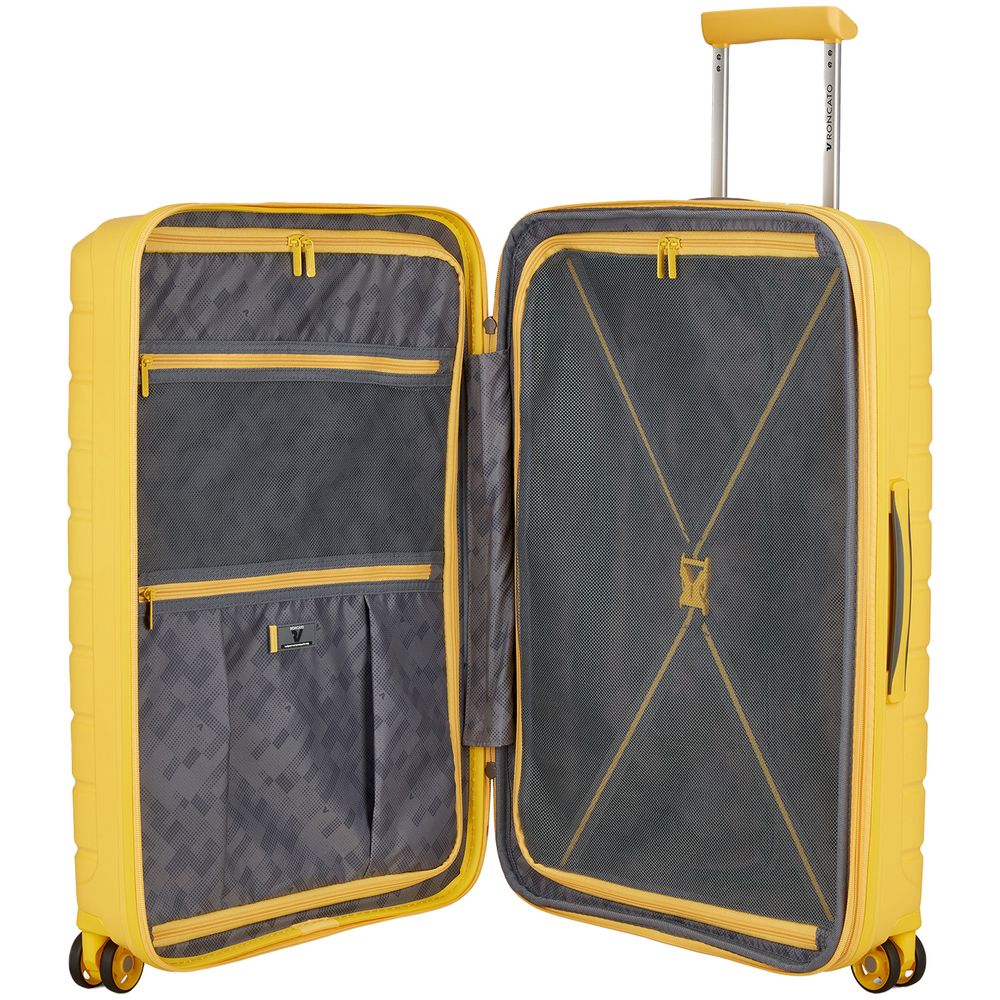 Чемодан Butterfly M, желтый-3