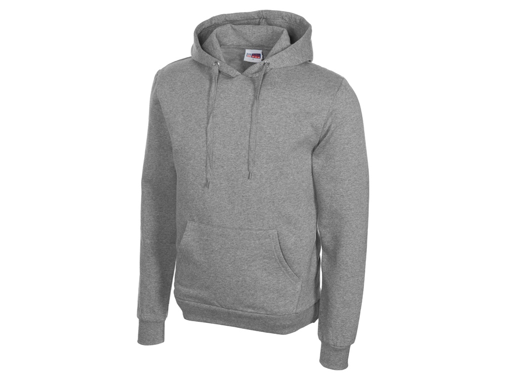 Толстовка с капюшоном Amsterdam мужская, серый меланж-4