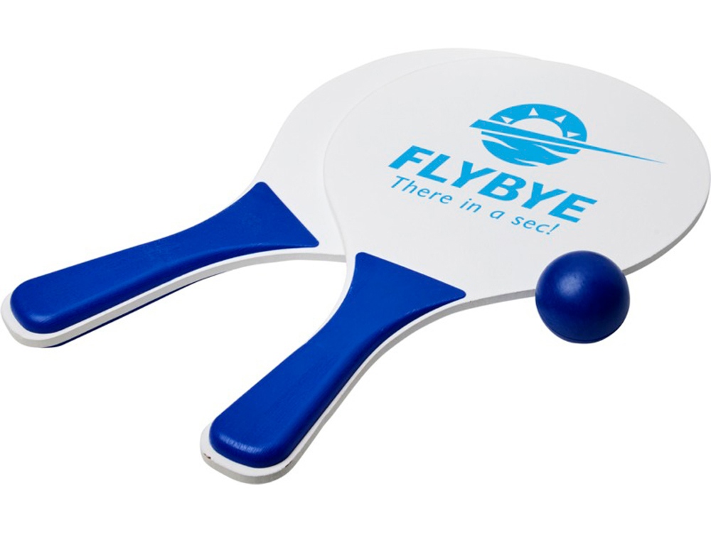 Набор для пляжных игр Bounce, синий-5