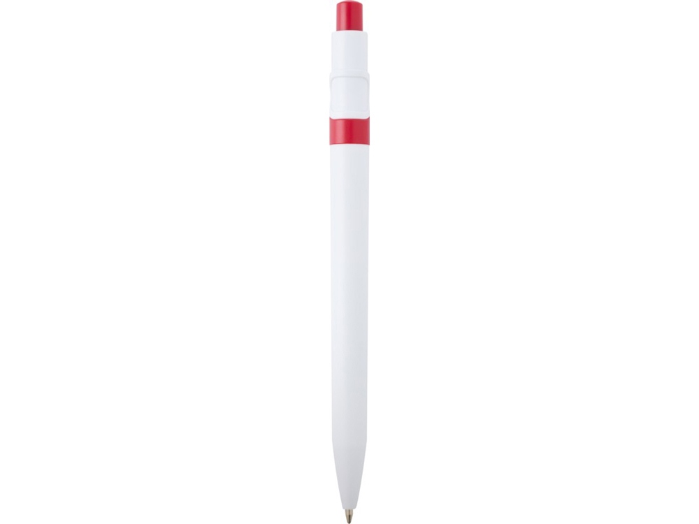 Unica шариковая ручка из переработанной пластмассы - Красный (черные чернила)-2