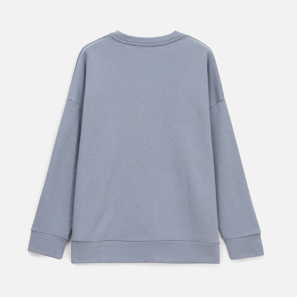 Свитшот унисекс S2, серый-4