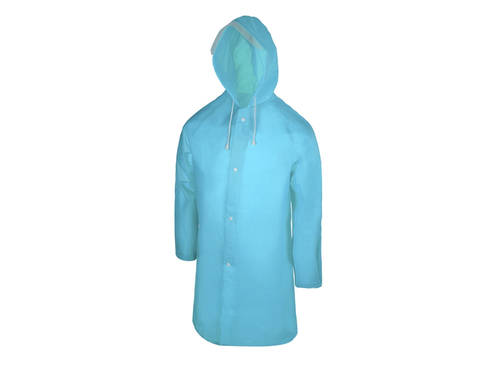 Дождевик Hawaii c чехлом детский, голубой-0