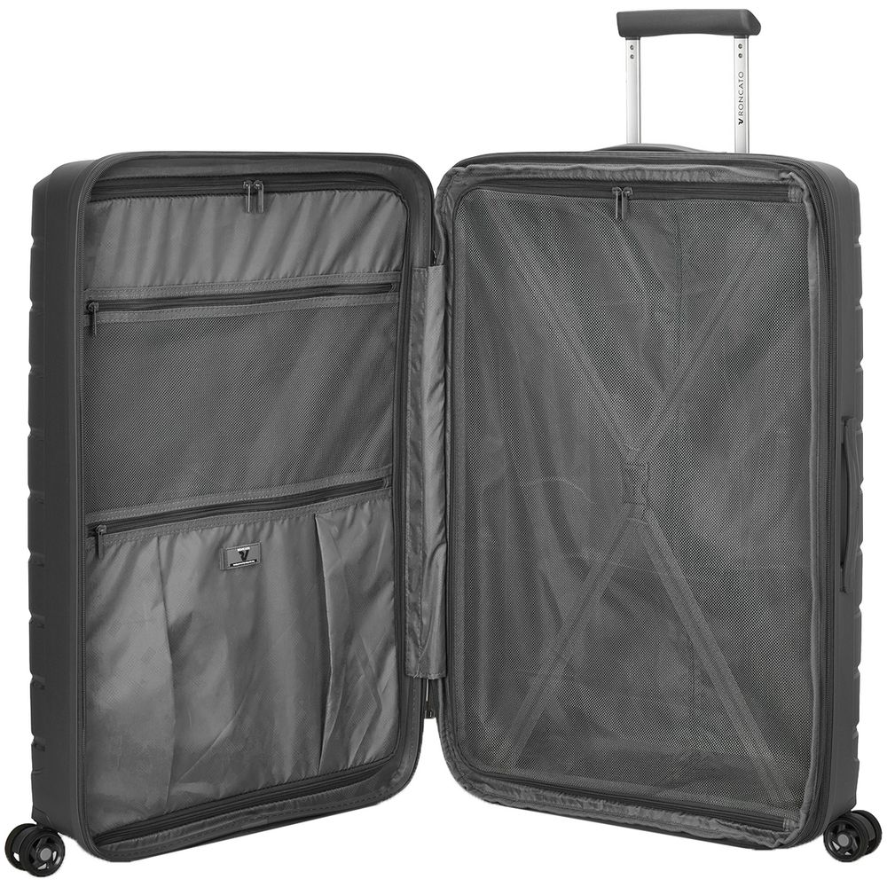 Чемодан Butterfly L, серый-3