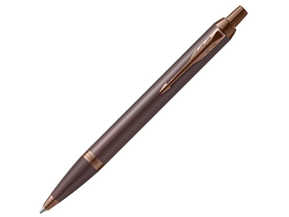 Шариковая ручка Parker IM Monochrome Brown, стержень:M, цвет чернил: blue, в подарочной упаковке.-0