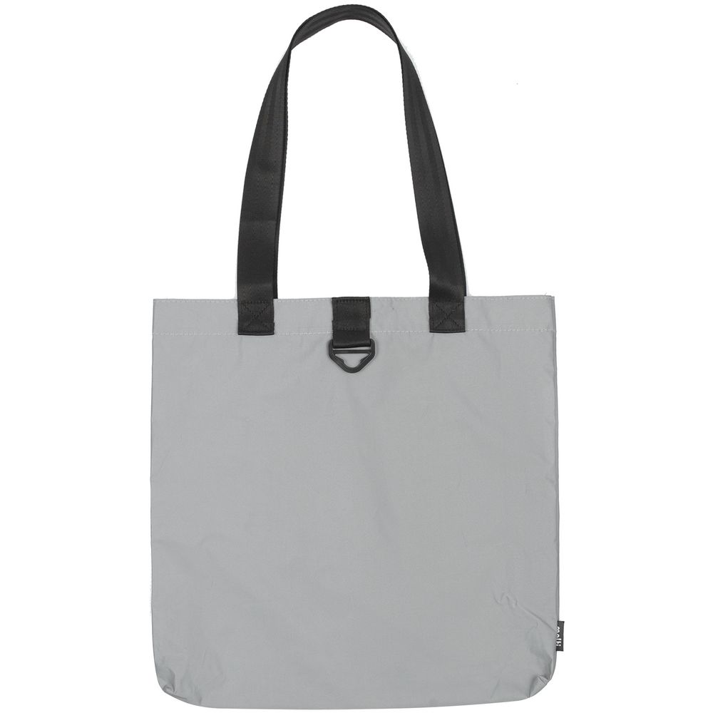 Шопер Manifest из светоотражающей ткани, серый-4