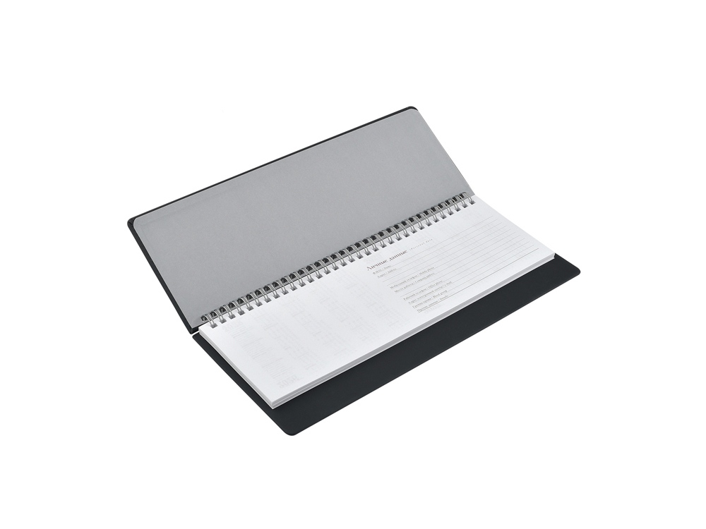 Планинг датированный Velvet 2026, черный-2