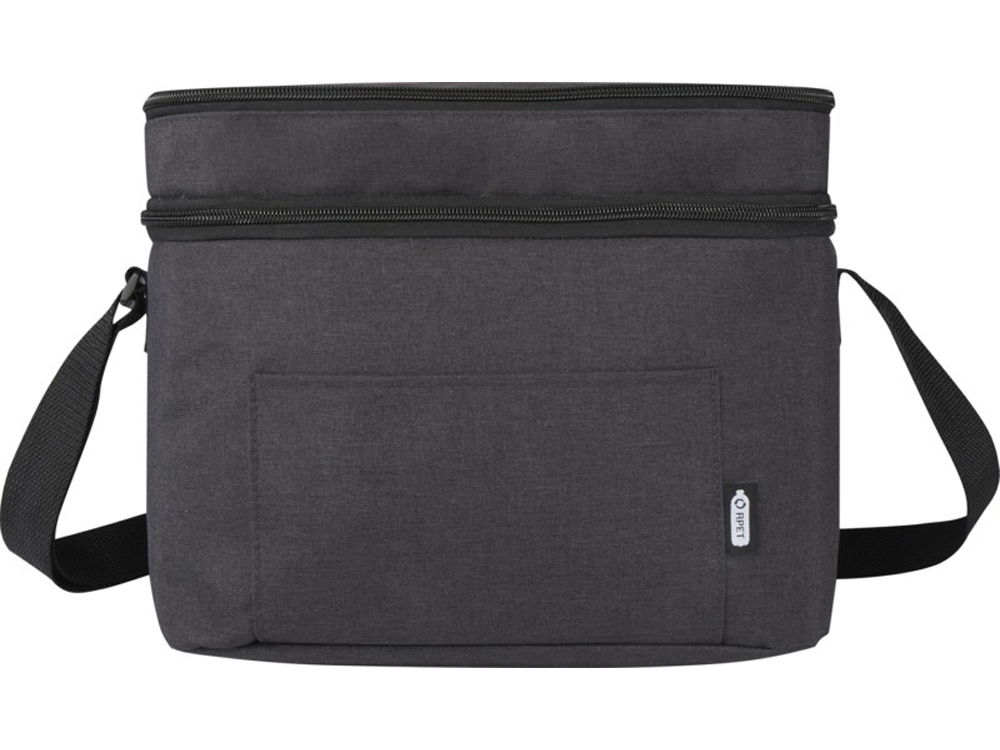 Tundra сумка-холодильник из переработанного РЕТ-пластика, сертиф. согласно GRS - Heather Charcoal-1