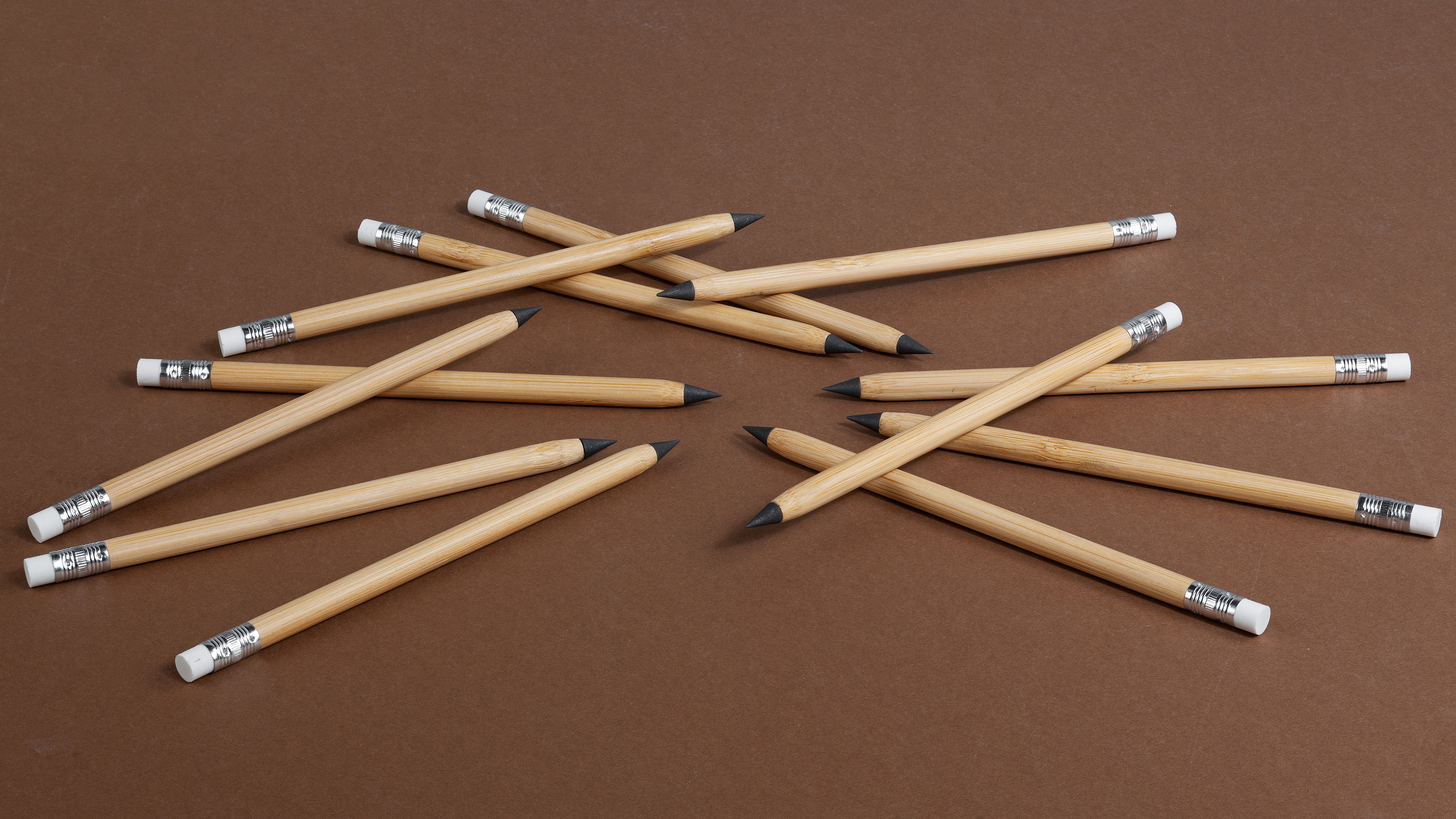 Вечный карандаш "Groot" с ластиком, бамбук-3