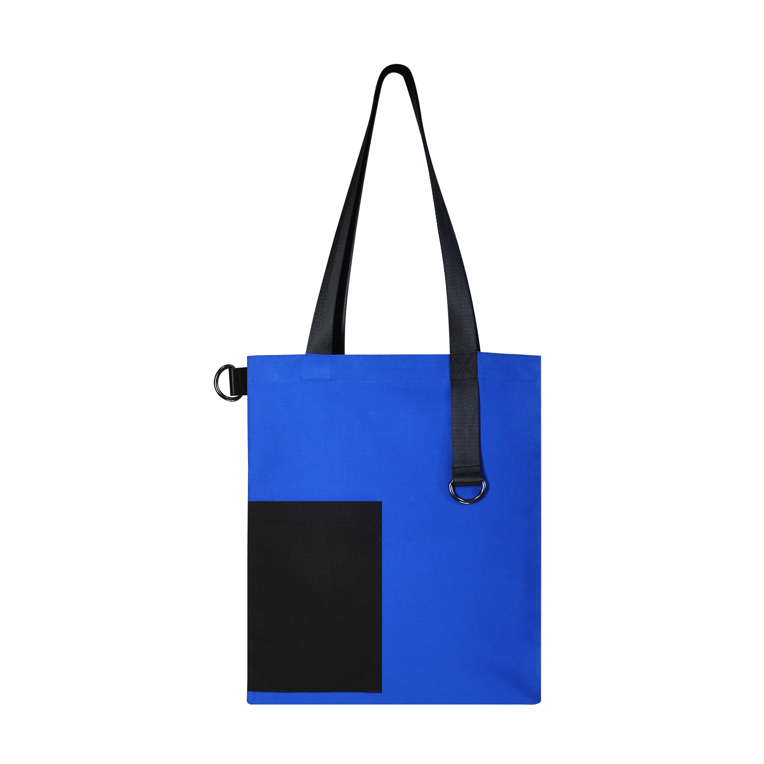 Шоппер Superbag Color (синий с чёрным)-1