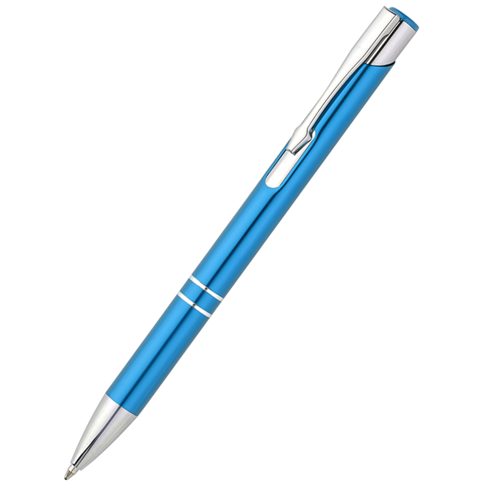 Ручка металлическая Holly, Голубой-0