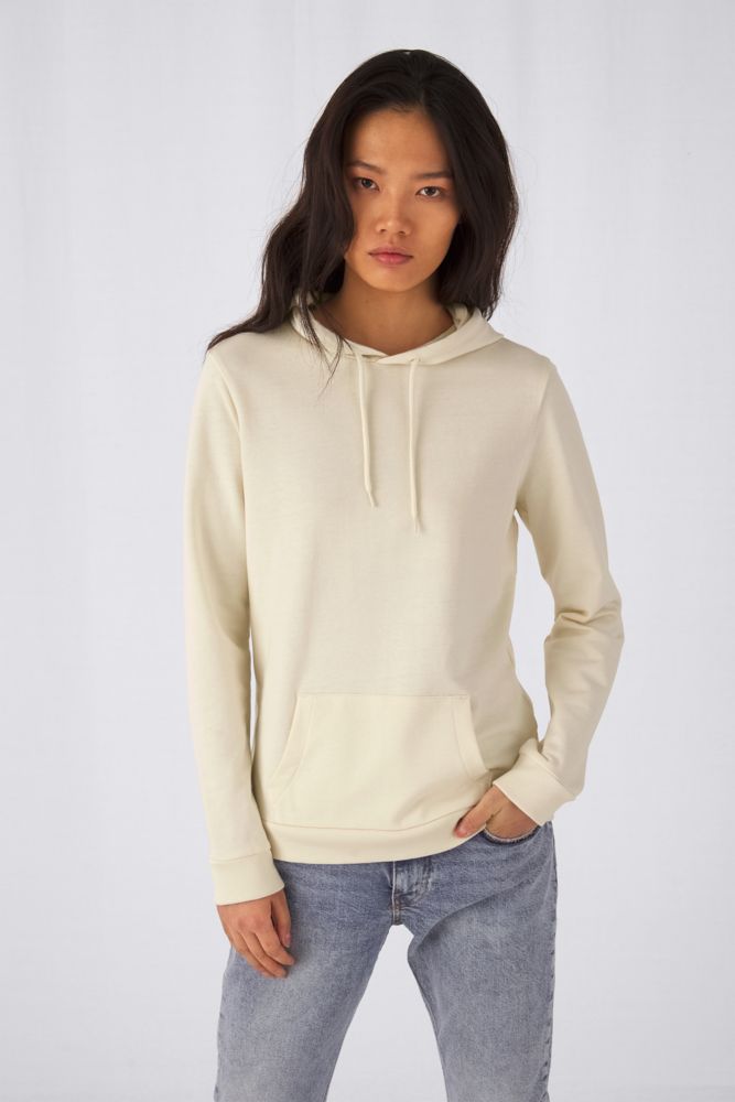 Толстовка с капюшоном женская Hoodie, ярко-синий меланж-4