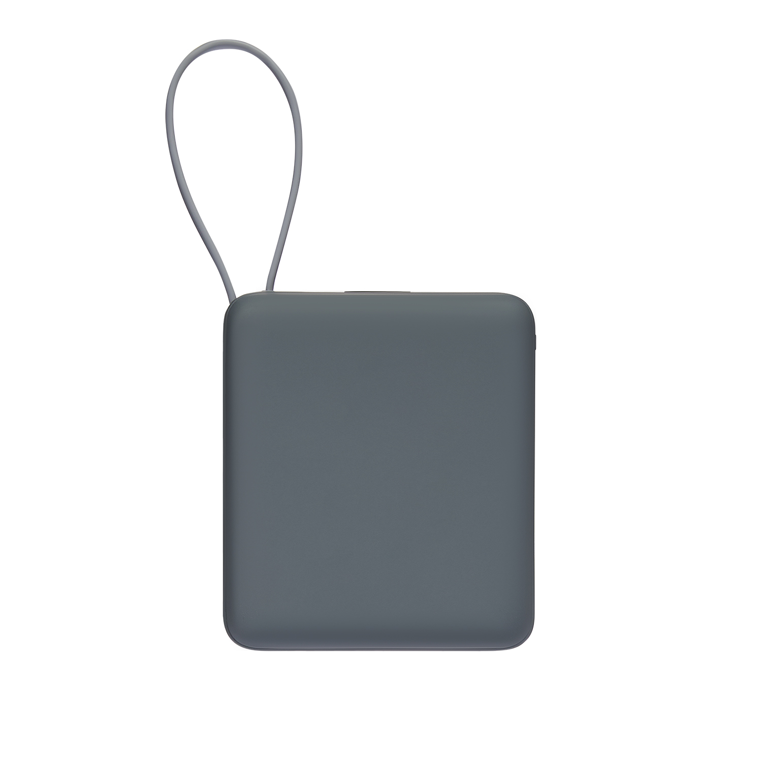 Внешний аккумулятор с подсветкой Ritter PD 10000mAh с функцией беспроводной зарядки 15W, серый-5