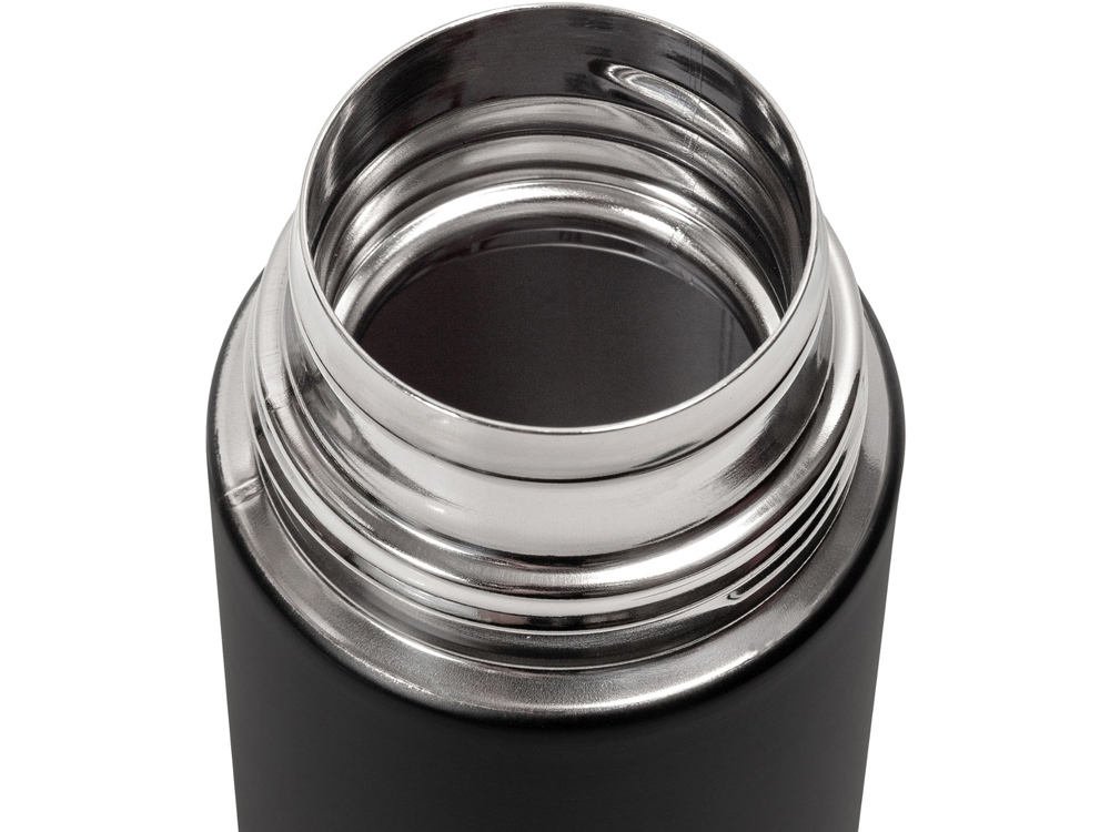 Термос Relaxika 101 (0,35 литра), черный (без лого)-4