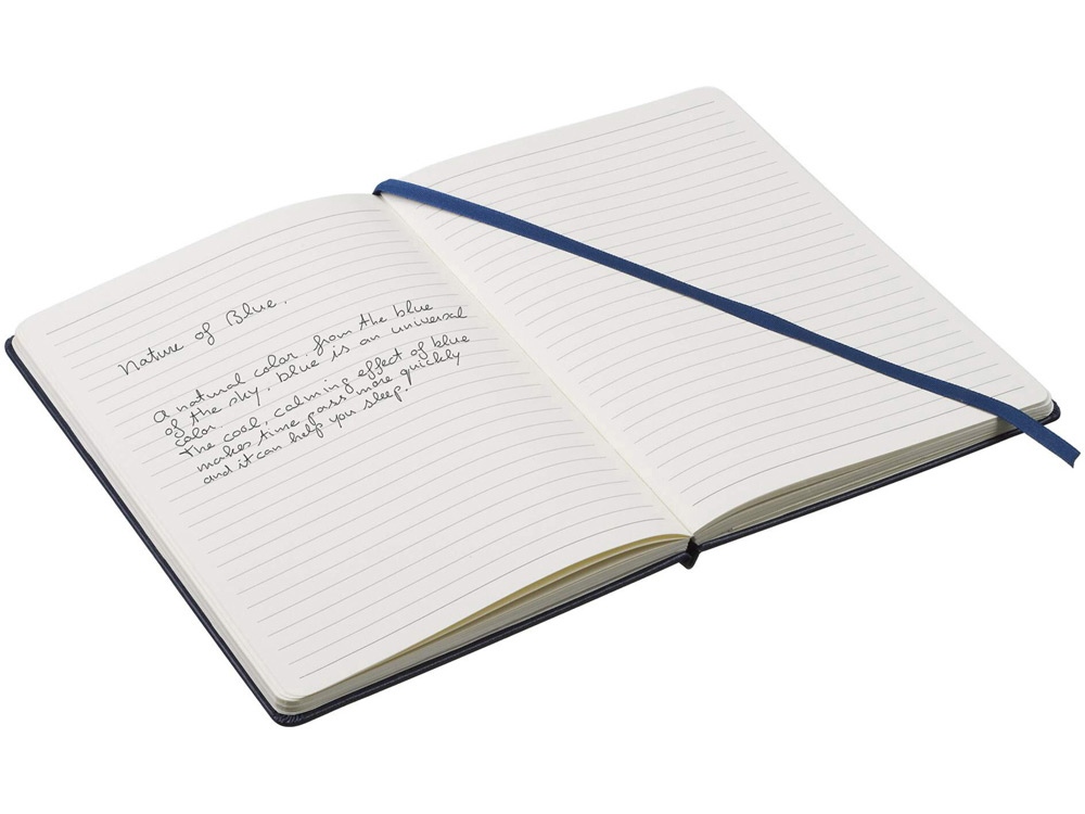 Блокнот классический офисный Juan А5, темно-синий-3