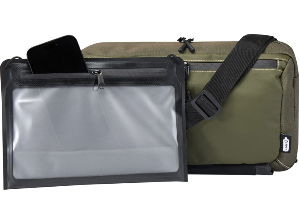 Roam модульная сумка-слинг из переработанных материалов, сертифицированных согласно GRS - Зеленый-4