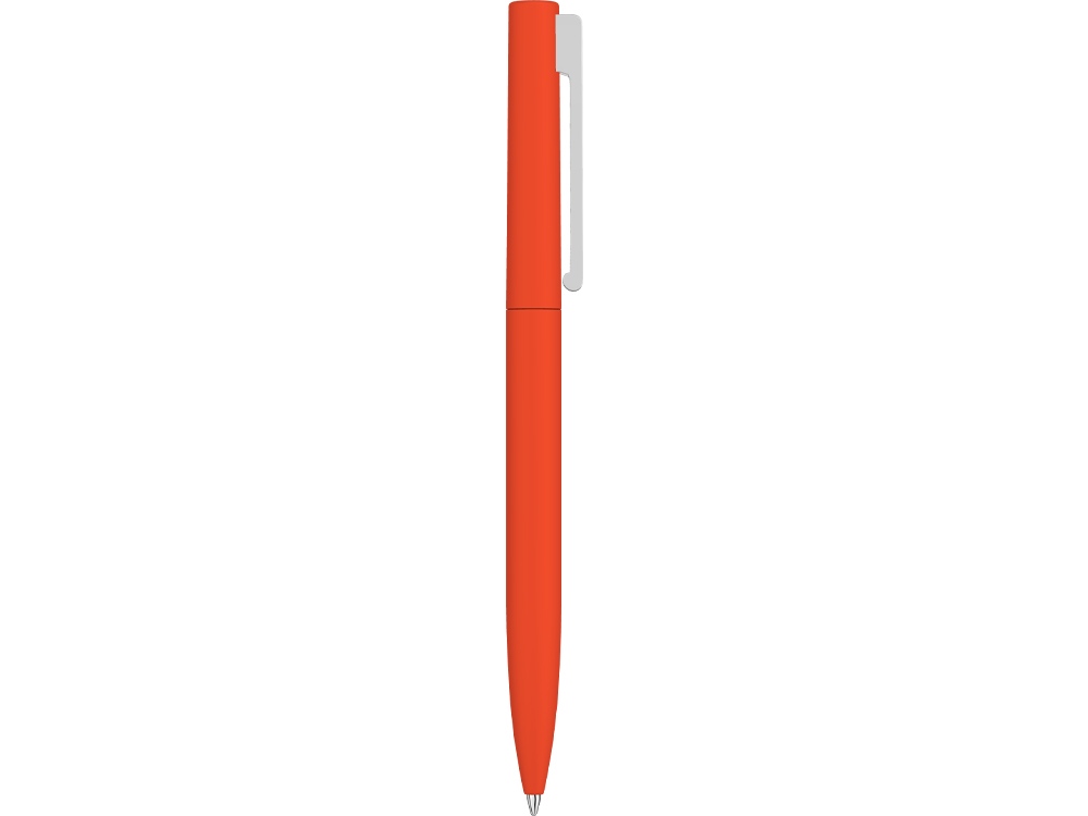 Шариковая ручка  Bright F Gum soft-touch, оранжевый-3
