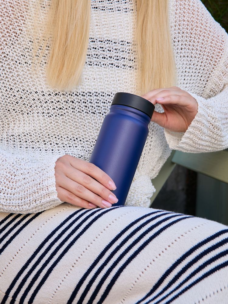 Термостакан Hardproof, синий-5