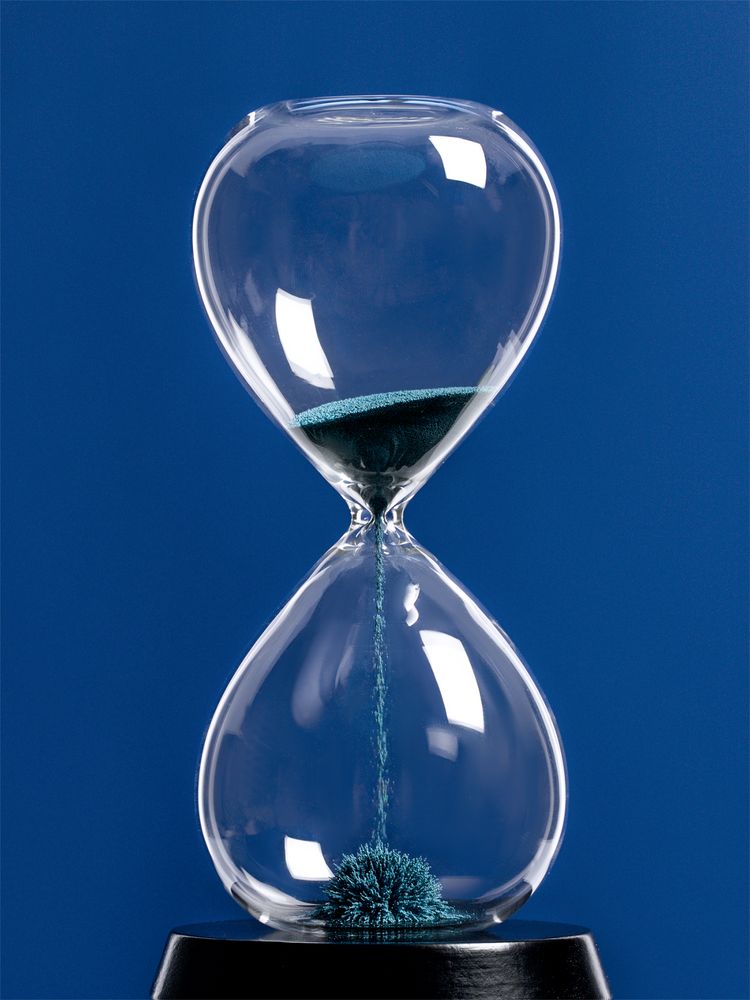 Магнитный антистресс Elusive Time, синий-2
