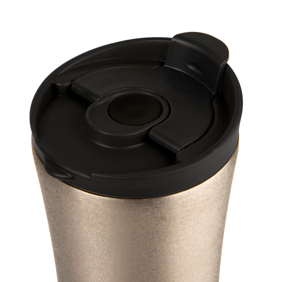 Термокружка вакуумная с ситечком BREW, серебристый-1