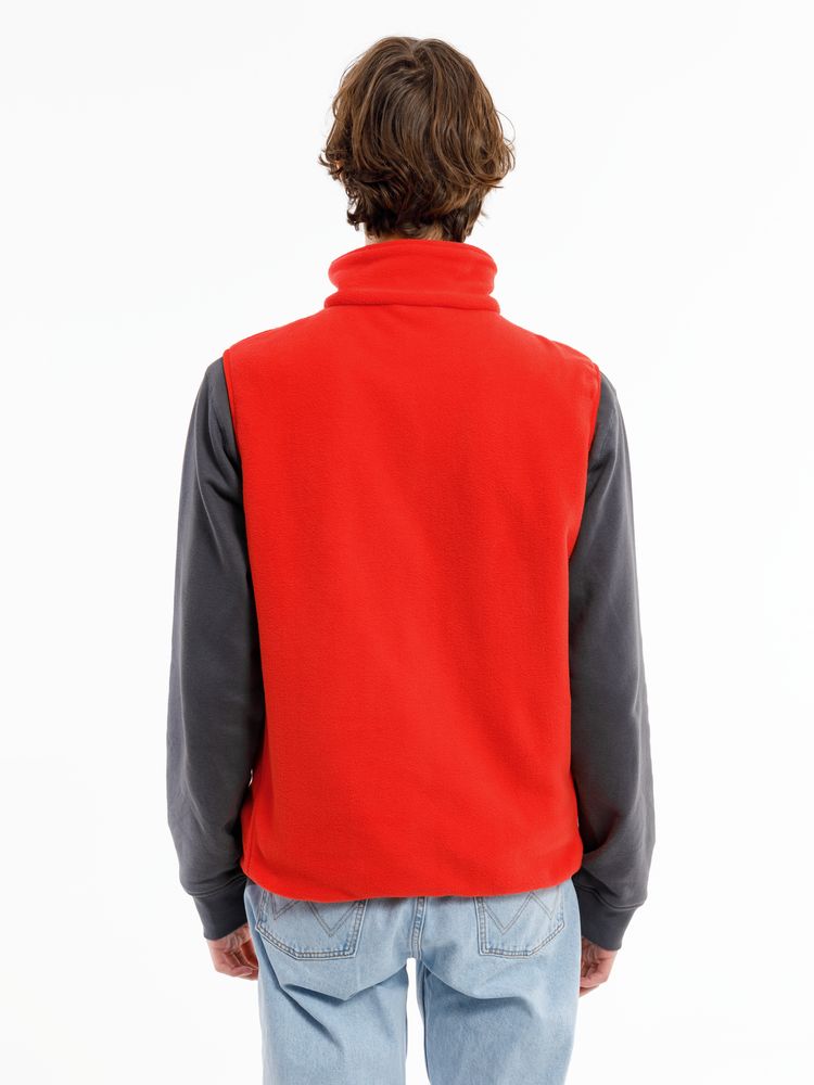 Жилет флисовый унисекс Nesse, красный-6