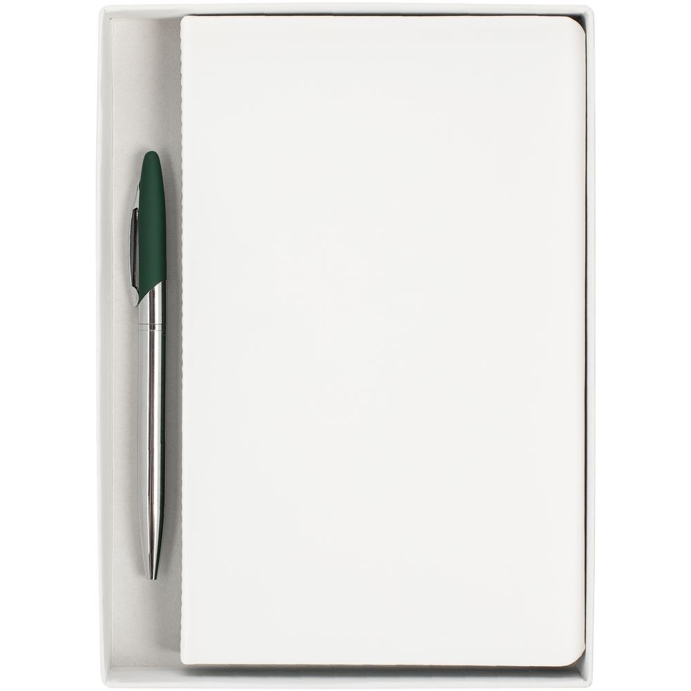 Набор Duplex, белый с зеленым-1