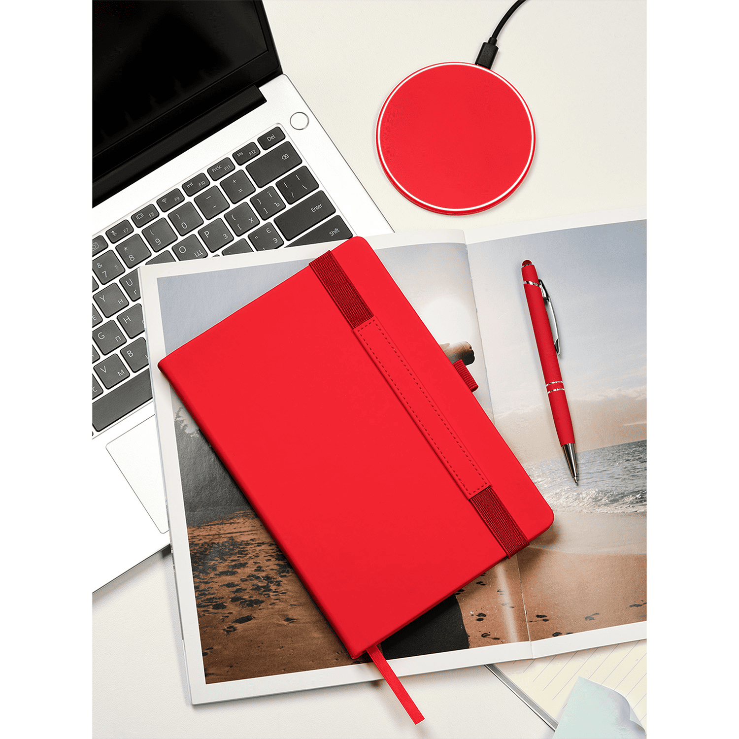 Шариковая ручка Comet NEO, красная-11