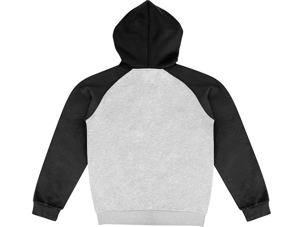 Толстовка с капюшоном Dublin мужская, черный/серый меланж-14