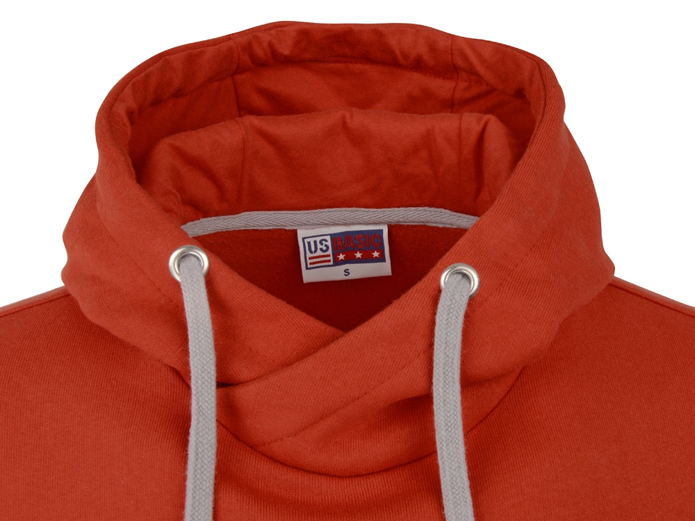 Толстовка унисекс Stream с капюшоном, красный-10