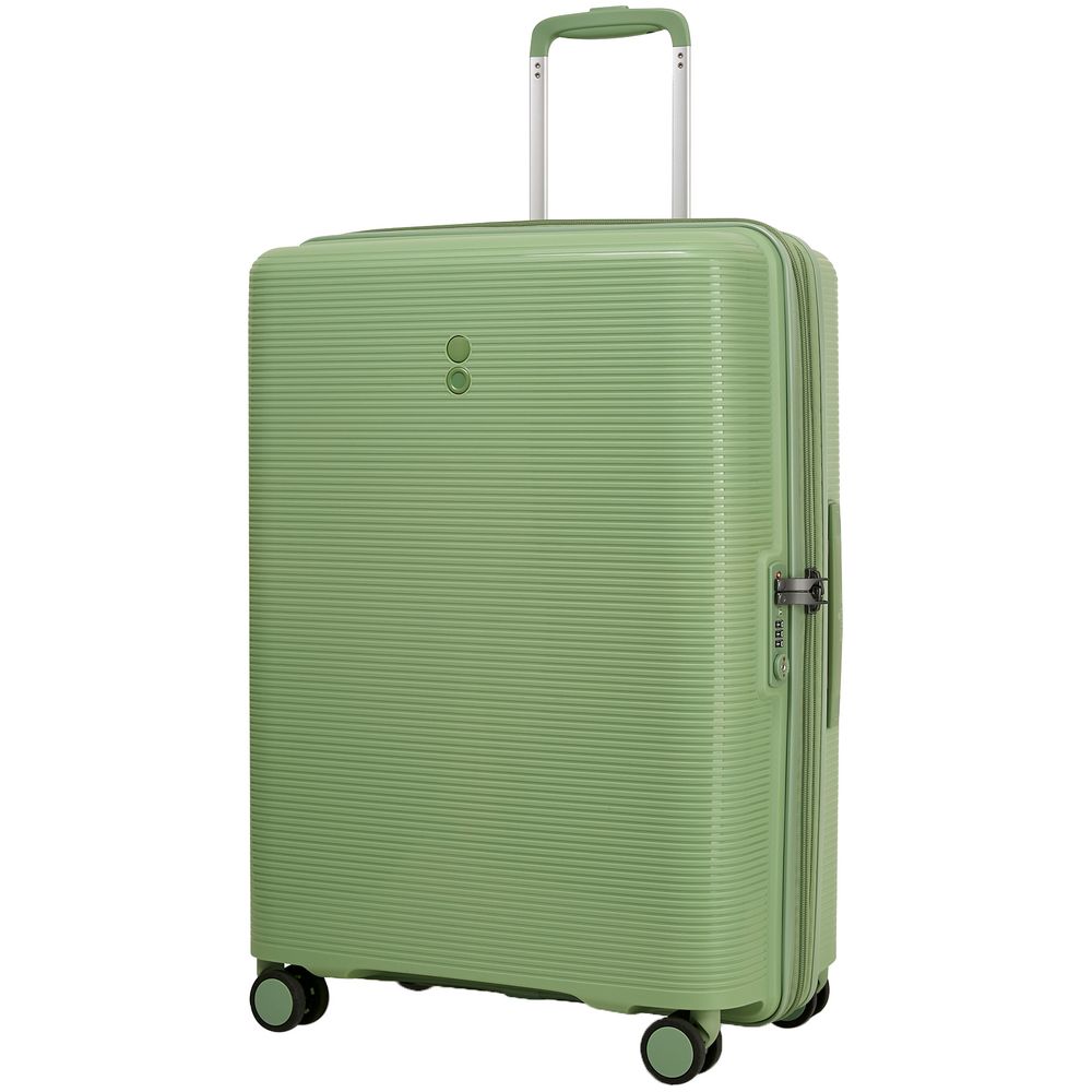 Чемодан Forza M, светло-зеленый-0