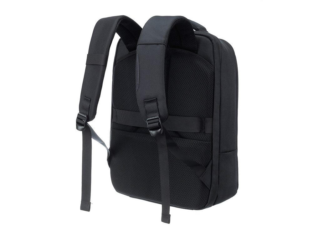 Рюкзак TORBER ВОЯЖ c отделением для ноутбука 17'', черный, полиэстер 900D, 31х17х44 см, 18 л-2