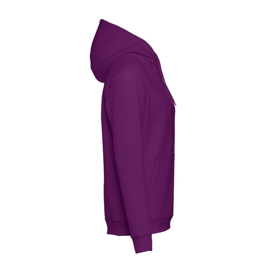 Толстовка с капюшоном унисекс PHOENIX 320, пурпурный-1