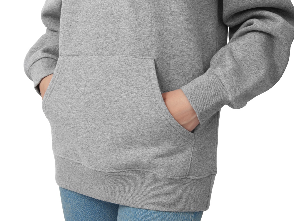 Худи Hamburg, серый меланж-6