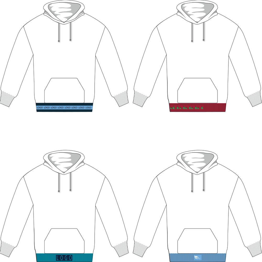 Вязаная резинка по низу на заказ Fondo-0