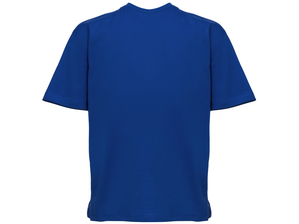 Детская футболка оверсайз Liyon, классический синий-1