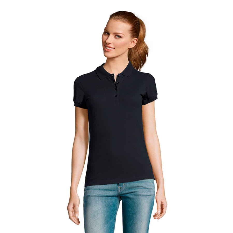 Поло женское PASSION 170, темно-синий-1