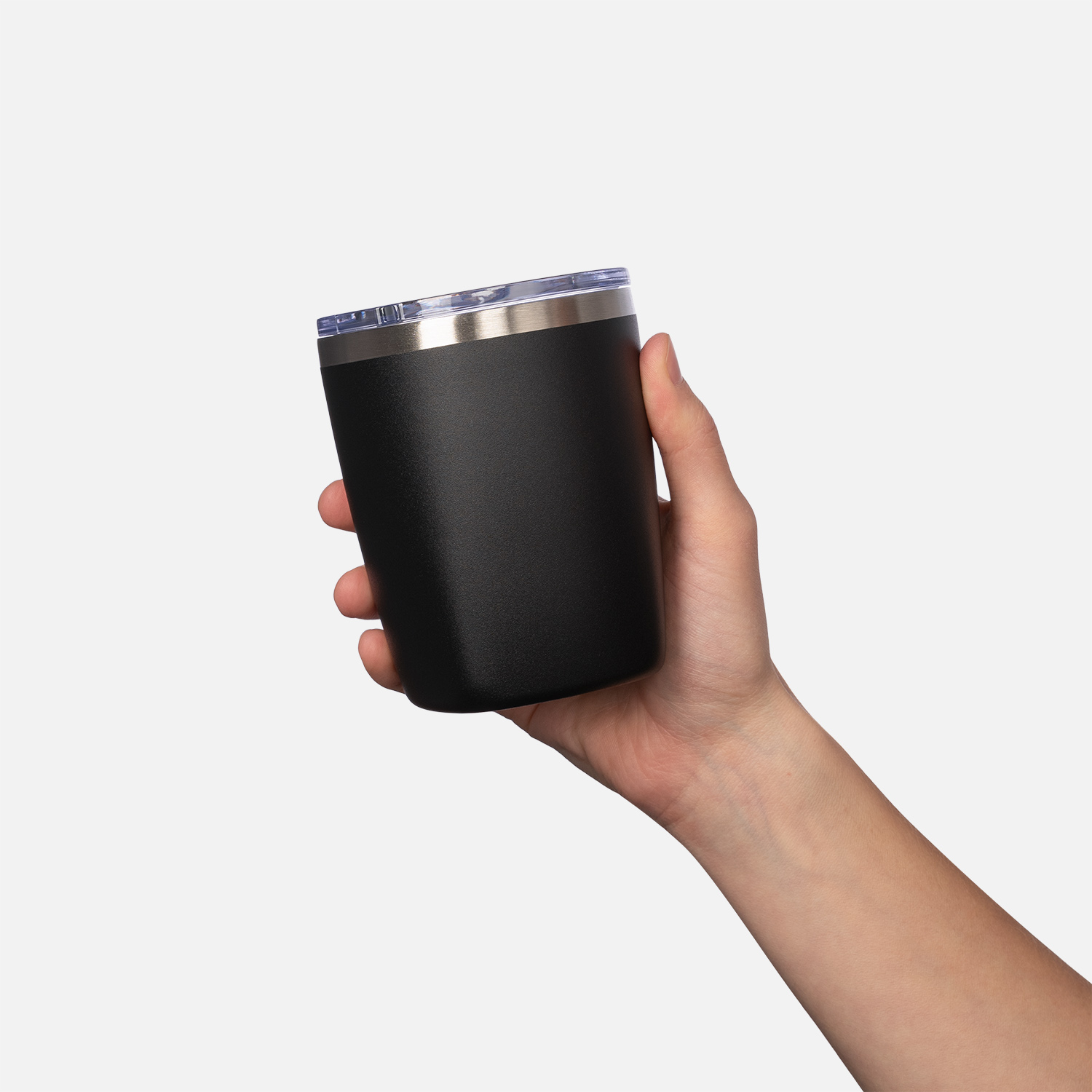 Термокружка вакуумная Вива (Viva), черная-6